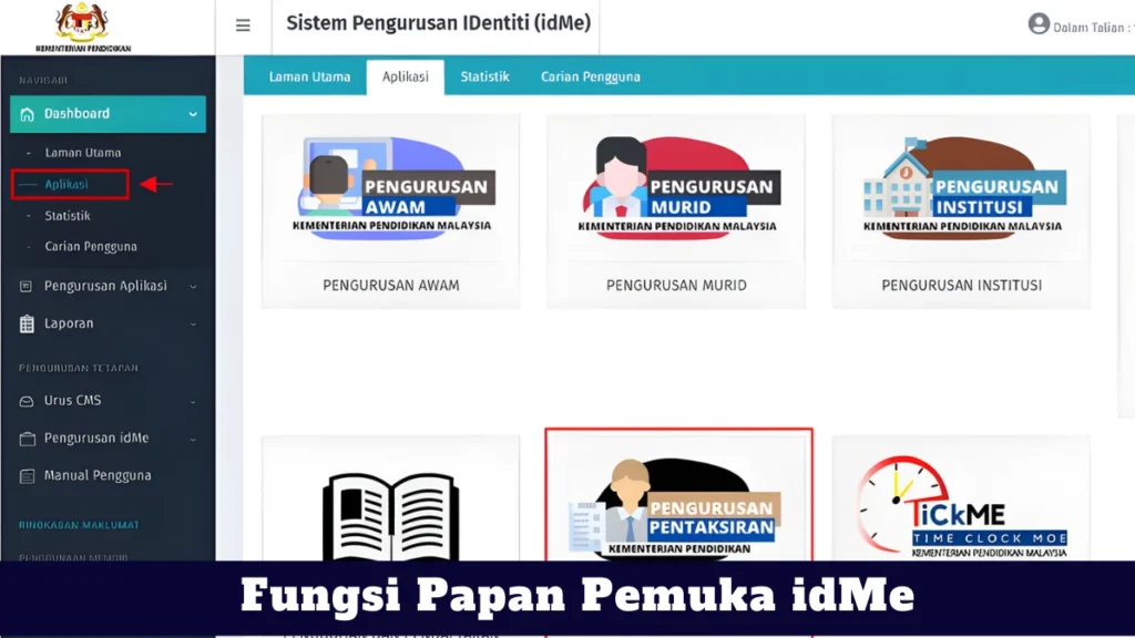 idMe Ibu Bapa 2026: Panduan Lengkap Login, Pendaftaran & Pengurusan Maklumat Murid Fungsi Papan Pemuka idMe